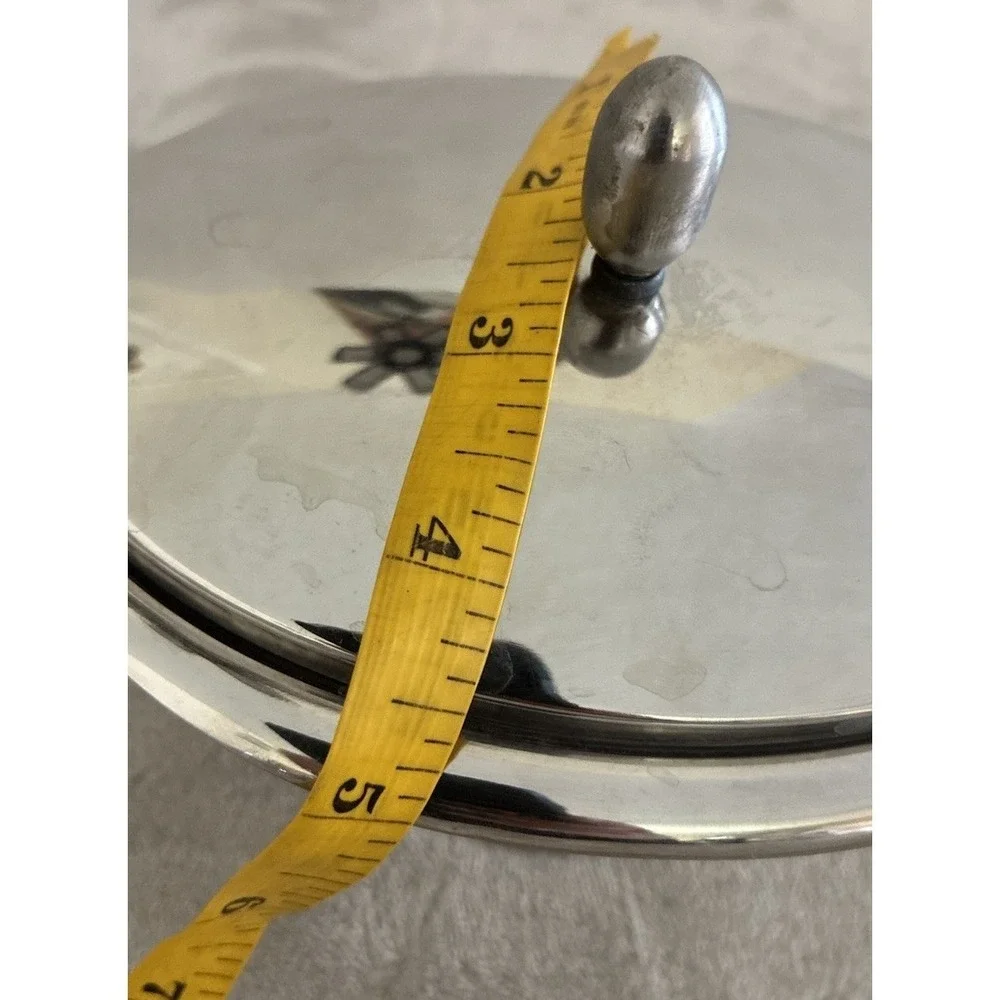 OGGI Gravy Boat Insulated Thermal Stainless Steel Hinged Lid 5x9'' 14oz‎